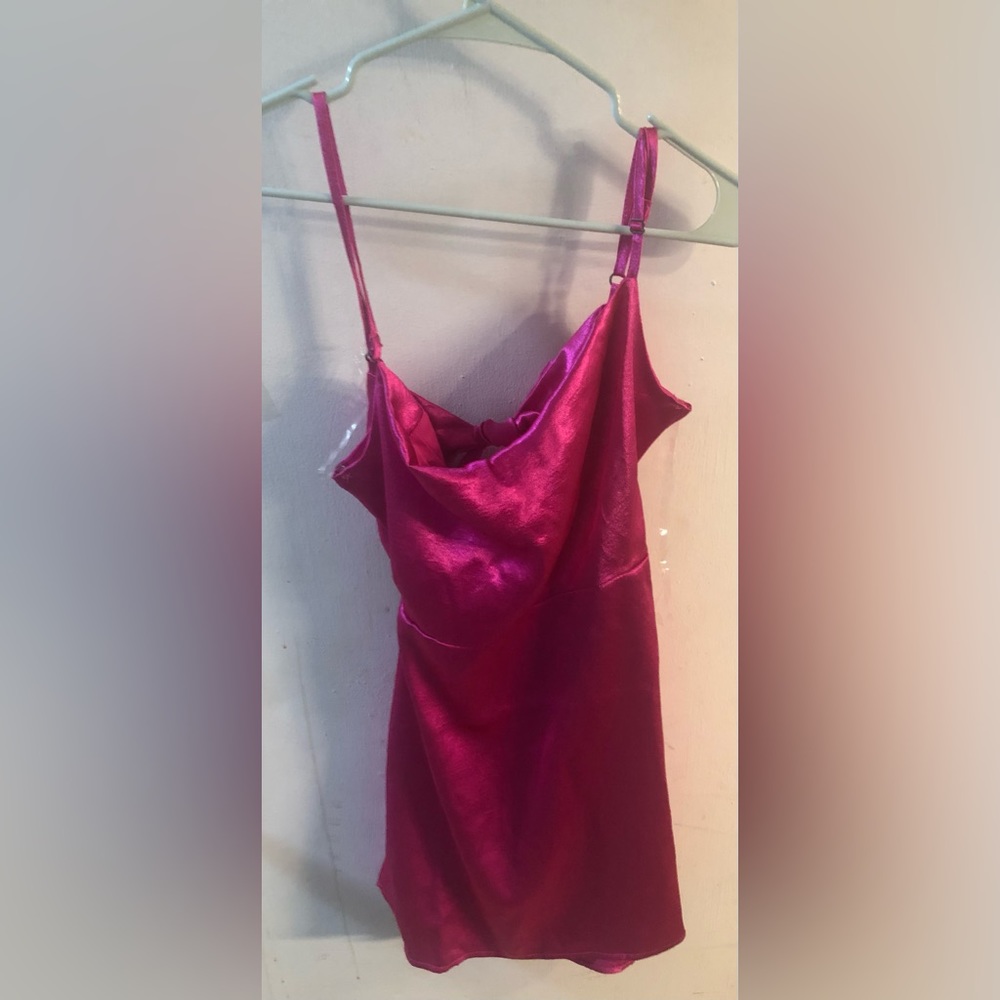 Wild Fable Pink XS BACKLESS mini dress